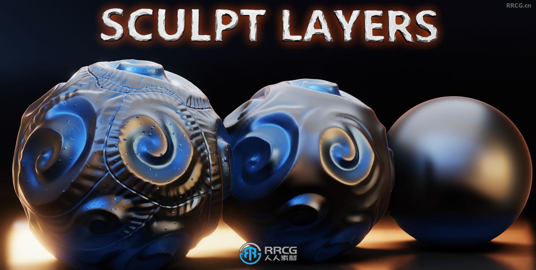 Sculpt Layers图层雕刻细节Blender插件V0.62版