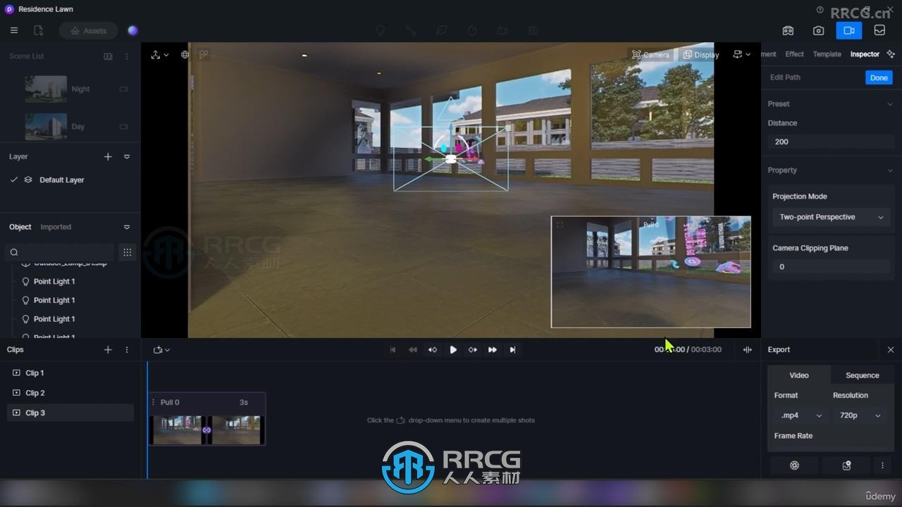 D5 Render建筑可视化渲染核心技术训练视频教程