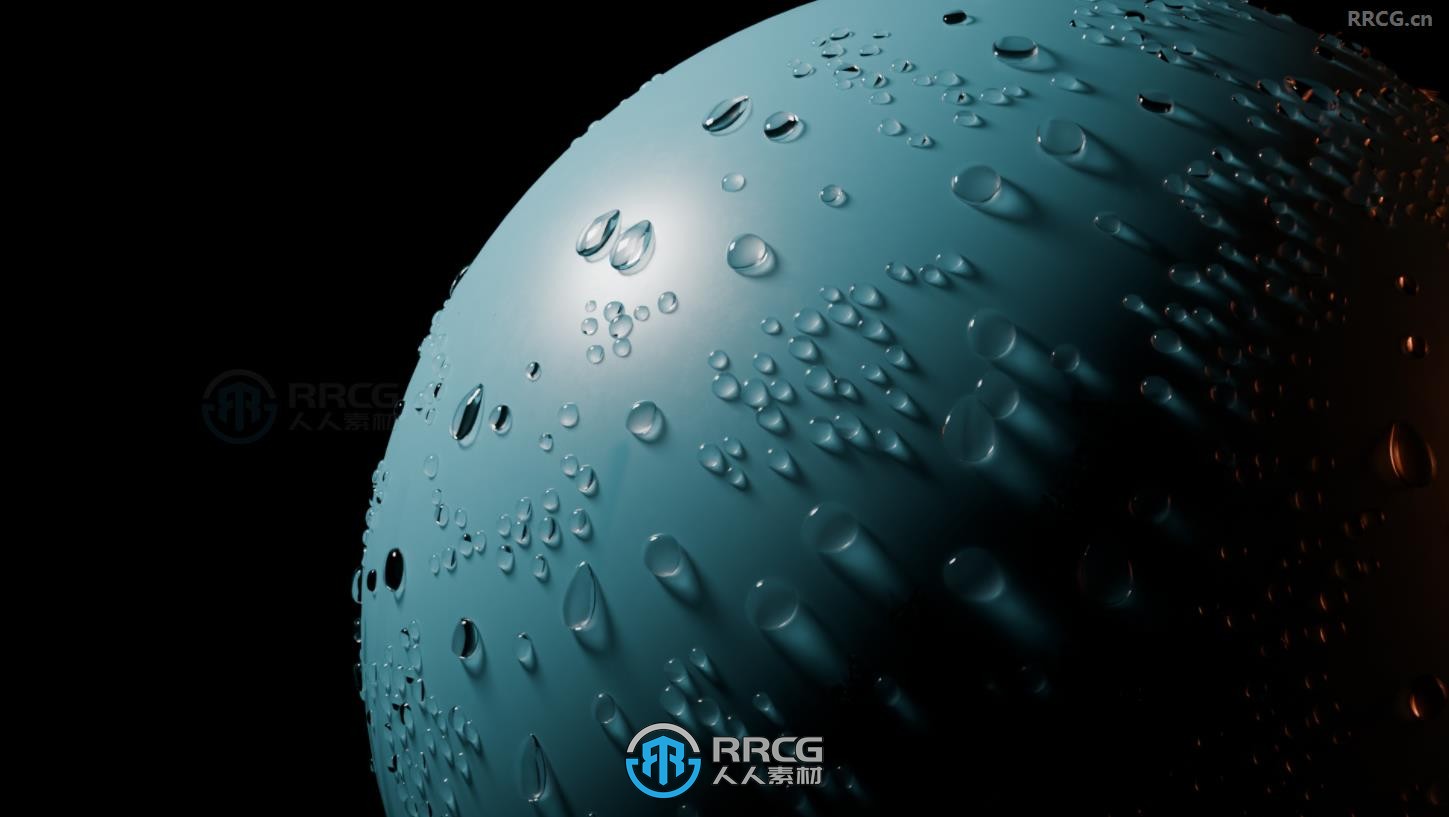 H2O Droplet Simulation水滴模拟Blender插件V1版
