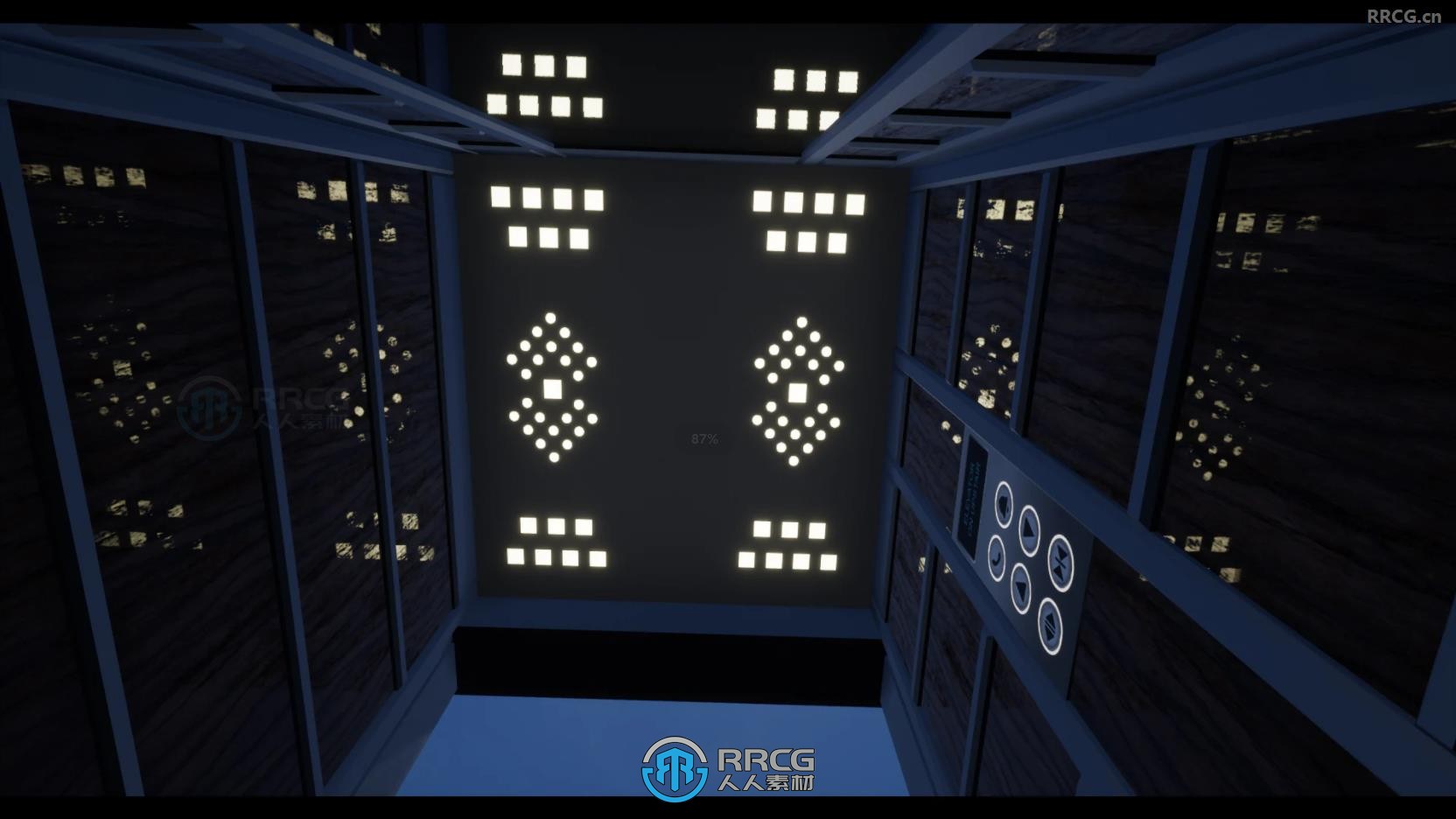 电梯蓝图套件虚幻引擎UE游戏素材