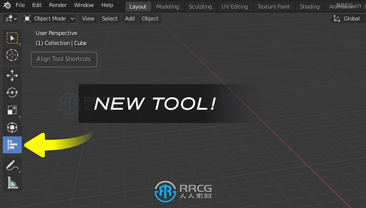 Pro Align Tools专业对齐工具Blender插件V2.1.9版