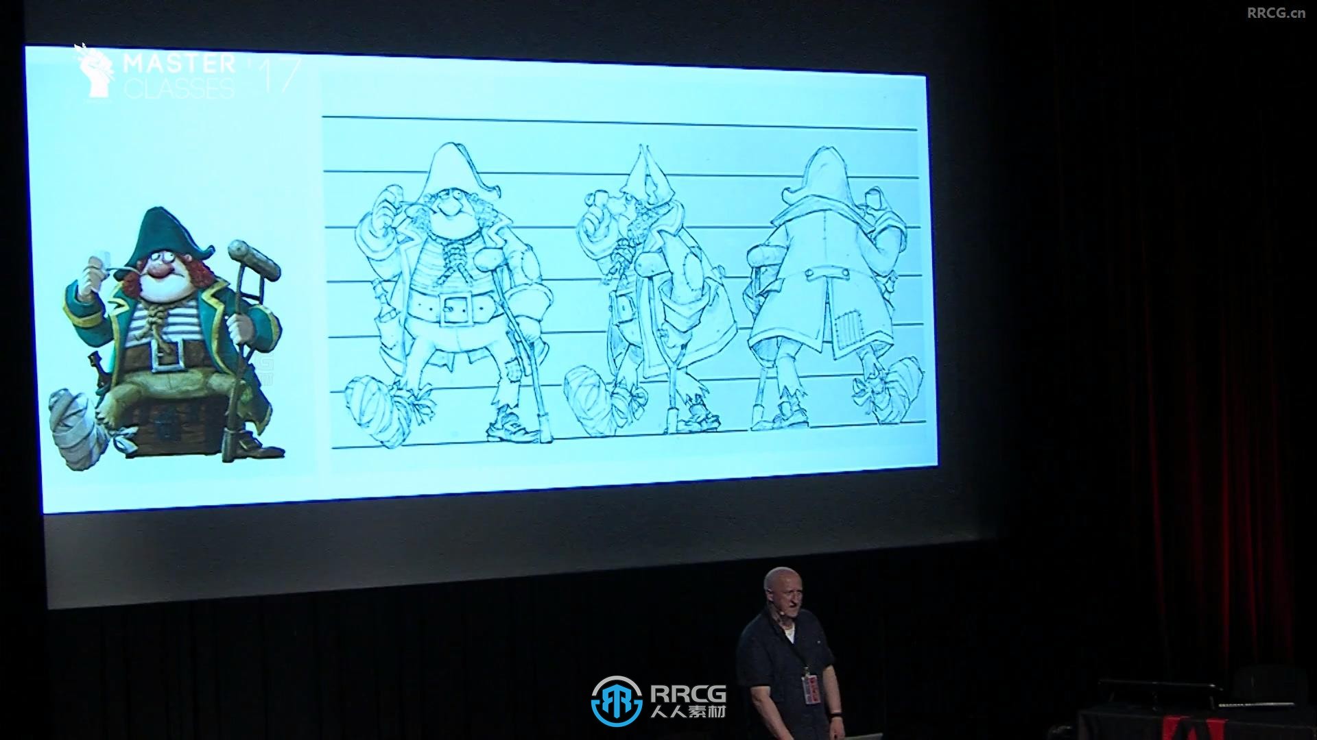 Jonny Duddle画师卡通角色设计教学现场视频教程