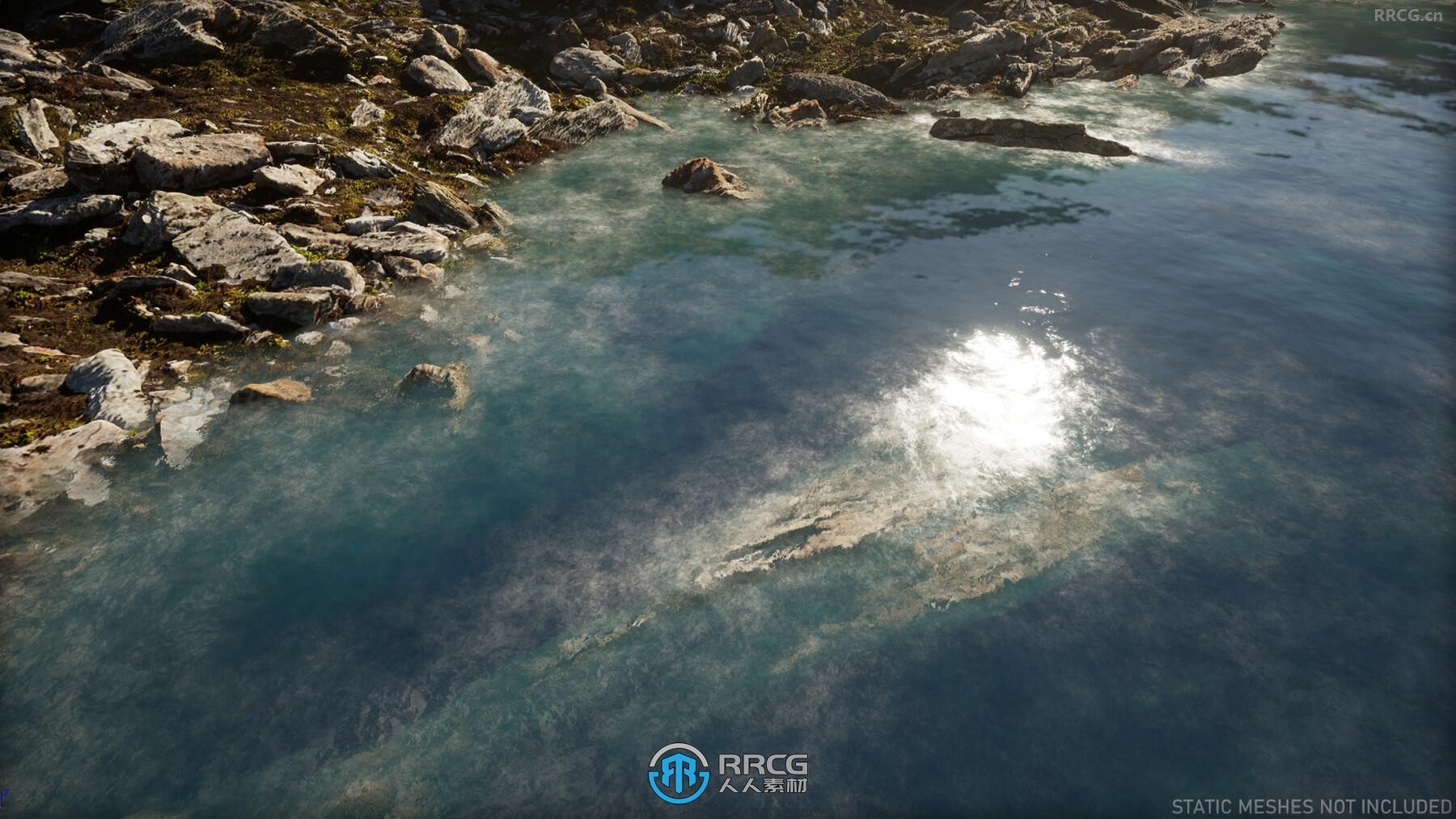UE5虚幻引擎着色器湖泊与河流制作技术视频教程