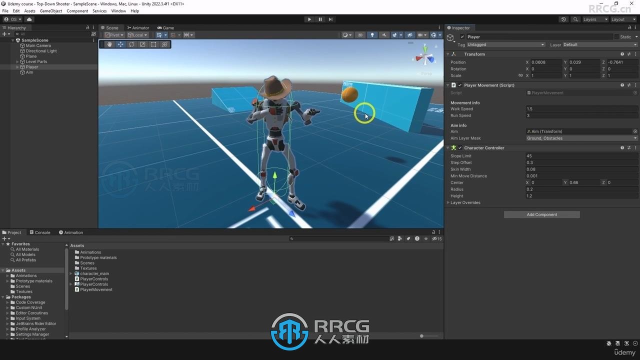 Unity 3D动作射击游戏制作完全指南视频教程