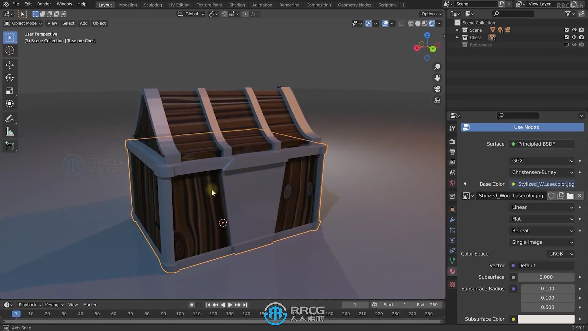 Blender三维建模与动画制作初学者入门训练视频教程