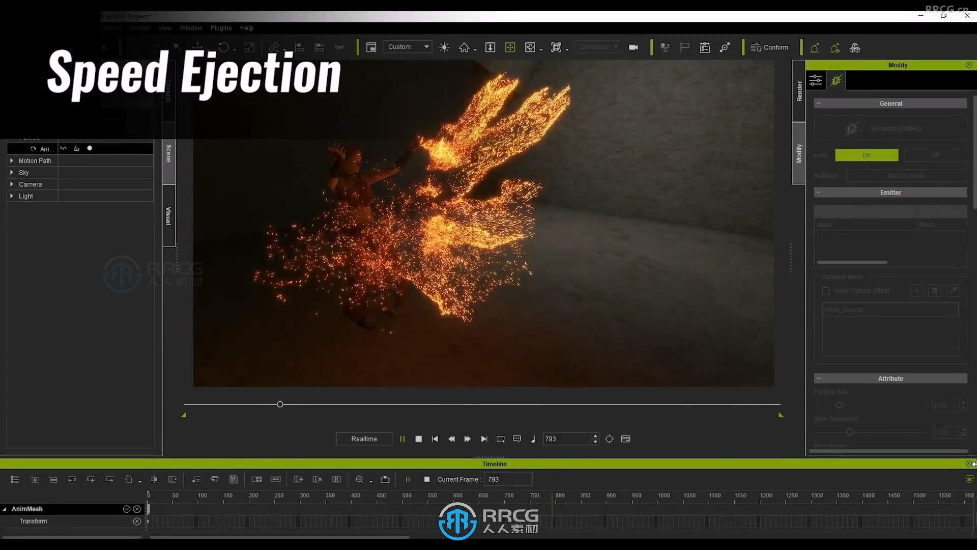 40组魔法爆炸等视觉特效动画库iClone PopcornFX插件