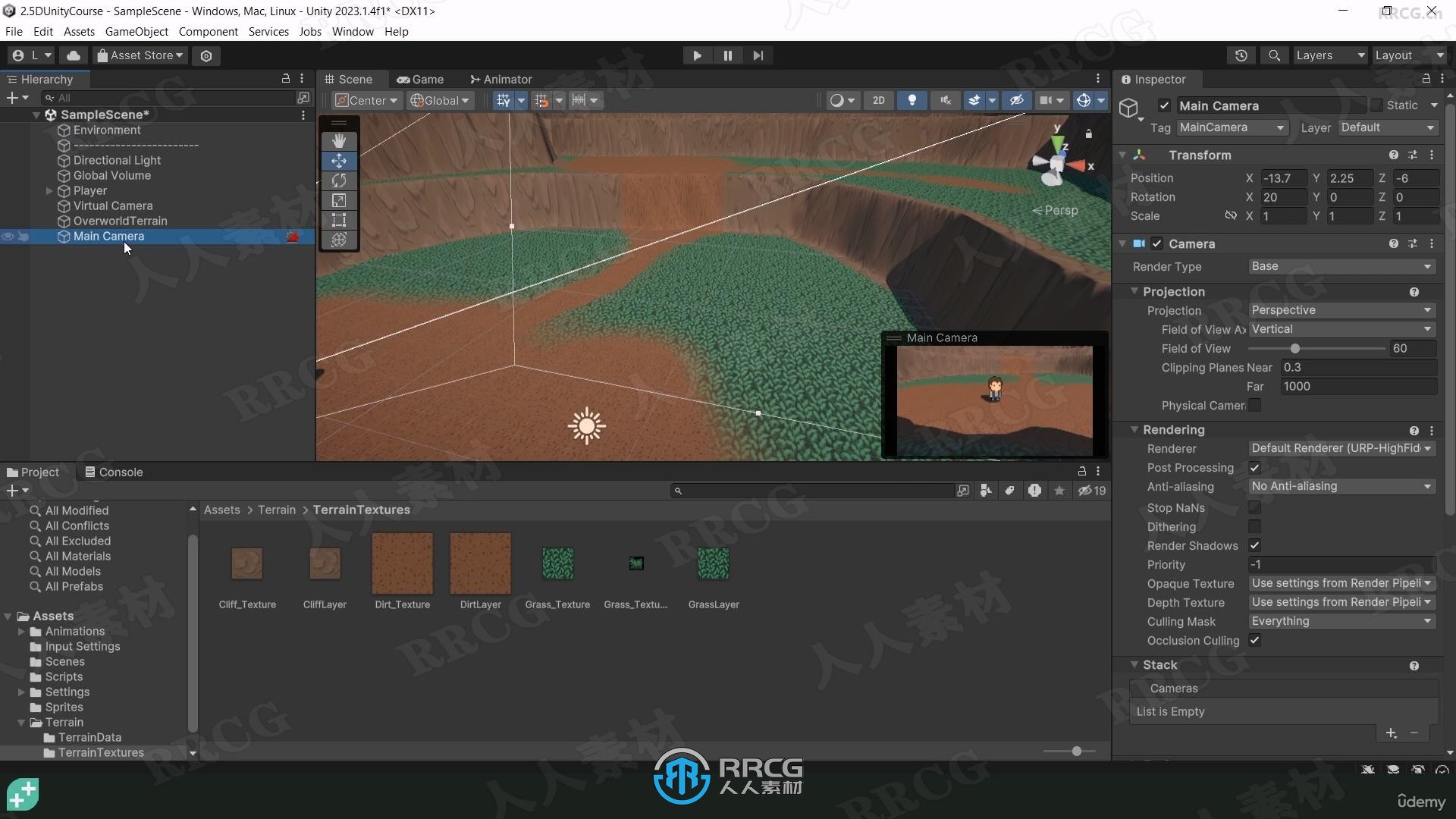 Unity 2.5D回合制RPG角色扮演游戏开发制作视频教程
