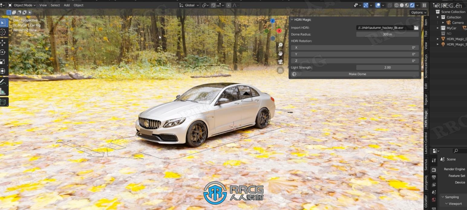 Blender汽车动画完整制作流程大师级视频教程