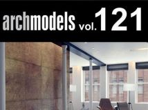室内家具设计凳子沙发椅3D模型合辑 Evermotion Archmodels Vol.121