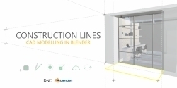 Construction Lines精确CAD建模Blender插件V0.9.6.8版