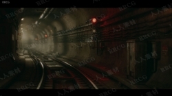 城市地铁隧道环境场景Unreal Engine游戏素材资源