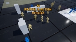 巡逻系统行为角色创建工具UE4游戏素材资源