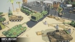 军事主题资产模型场景Unreal Engine游戏素材资源