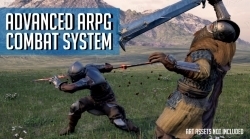 动作角色扮演高级ARPG战斗系统蓝图Unreal Engine游戏素材资源