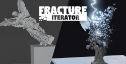 Fracture Iterator断裂破碎Blender插件V1.3版