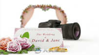 婚礼相机展示动画AE模板 Videohive Wedding Film Intro 7422671 Project for After...