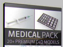 医院医疗相关3D模型合辑 The Pixel Lab Medical Pack