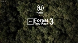 185组逼真细节树木森林植物场景Unreal Engine游戏素材资源