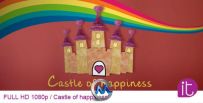 幸福城堡相册AE模板