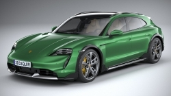 保时捷凯宴Porsche Taycan Turbo S Cross Turismo 2021款SUV越野汽车3D模型