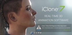 Reallusion iClone Pro三维动画制作软件V7.7.3518.1版
