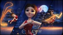 圣诞童话祝福动画AE模板 Videohive Christmas Fairy Greetings 9682715