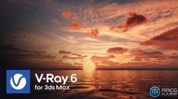 V-Ray 6渲染器3dsmax插件V6.00.08版