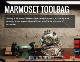 Marmoset Toolbag八猴模型渲染引擎V3.0.3版 MARMOSET TOOLBAG 3.03 WIN