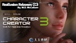 Reallusion Character Creator三维角色模型设计软件V3.4.3924.1版 包含插件与资料包