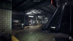 地下室隧道地铁站场景关卡模式UE4游戏素材资源