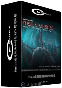 Fusion概念微生物特效制作视频教程 cmiVFX Fusion Microbe
