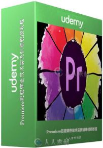 Premiere影视调色技术实例训练视频教程 Udemy Premiere Pro Lumetri Color Correct...