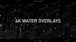17组水液体气泡滴水飞溅4K高清视频素材合集 附音效