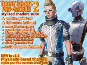 Toony Colors Pro 2风格化着色器Unity素材资源