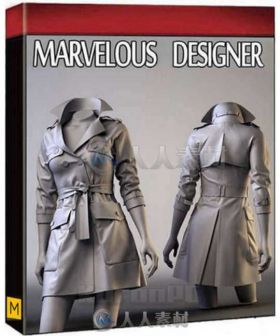 Marvelous Designer 6三维服装设计软件V2.5.73.20490版 MARVELOUS DESIGNER 6 PERS...