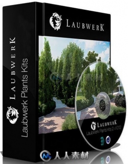 Laubwerk Plants Kit真实植物场景sketchup插件V1.0.28版+资料包V1-7合集