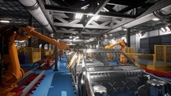 汽车组装焊接工厂环境场景Unreal Engine游戏素材资源