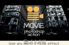 影视级冷暖调色PS动作 Creativemarket Movie Photoshop action 42551