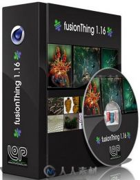 Lotsofpixels Fusionthing建模动画C4D插件V1.16版 Lotsofpixels Fusionthing v1.16...