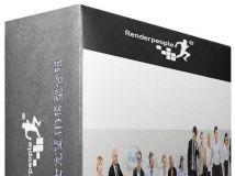 20组商务人士完整3D模型合辑 RenderPeople Business people x20
