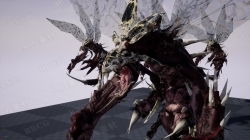 嗜血甲虫角色模型Unreal Engine游戏素材资源