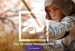 DAZ Install Manager模型库和使用组件管理器DIM软件V1.4.0.67版