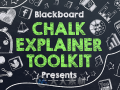 黑板粉笔课堂讲解包图形元素AE模板Blackboard Chalk Explainer Toolkit