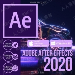 After Effects CC 2020影视特效软件V17.1.3.41版