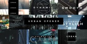 炫酷画面故障混乱转场城市宣传片视频包装AE模板 Videohive Urban Opener 20537773