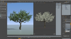 Digital Expressions Sweden公司发布了Tropism 1.0 for Modo 自定义树木结构生成插件