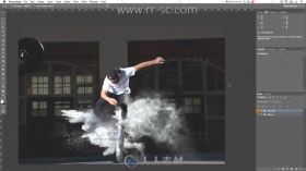 Photoshop制作滑冰动作过程视频教程