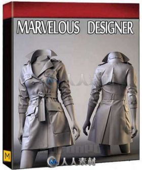 Marvelous Designer 6三维服装设计软件V2.5.96版 MARVELOUS DESIGNER 6 ENTERPRISE...