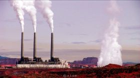 能源化工企业污染排放视频素材