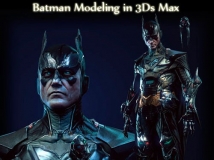 《3DsMax蝙蝠侠造型建模与纹理高级教程》Batman Modeling in 3Ds Max